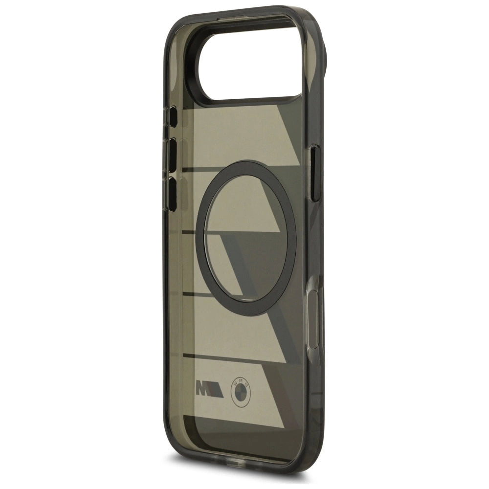 Etui BMW M IML Metal Buttons Tricolor Lines MagSafe na iPhone Air - szare – zdjęcie 7