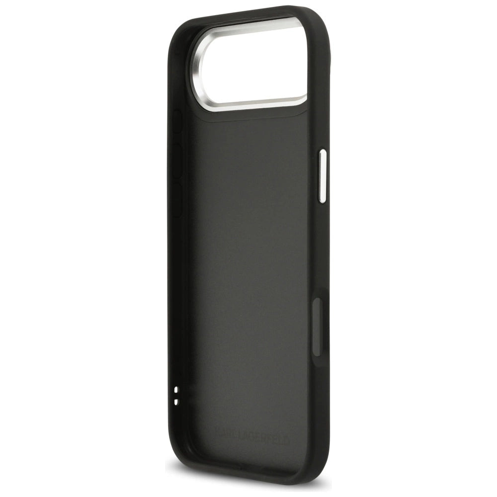 Etui Karl Lagerfeld FW Grained Karl & Choupette na iPhone Air - czarne – zdjęcie 7