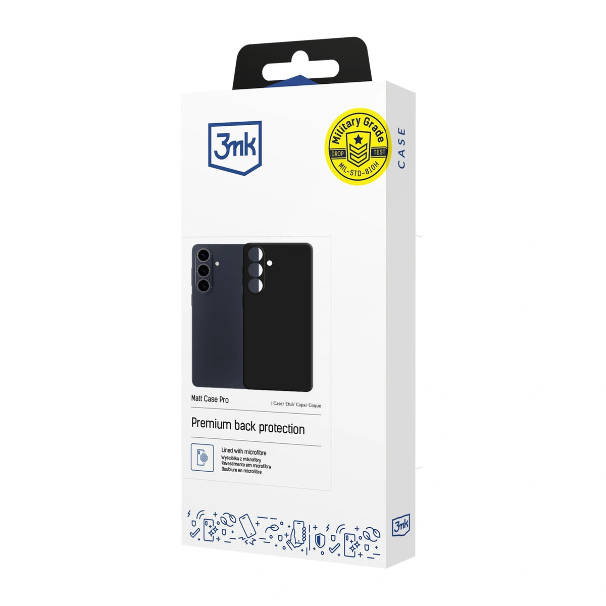 Etui 3mk Matt Case Pro na Samsung Galaxy S26+ - czarne matowe – zdjęcie 11