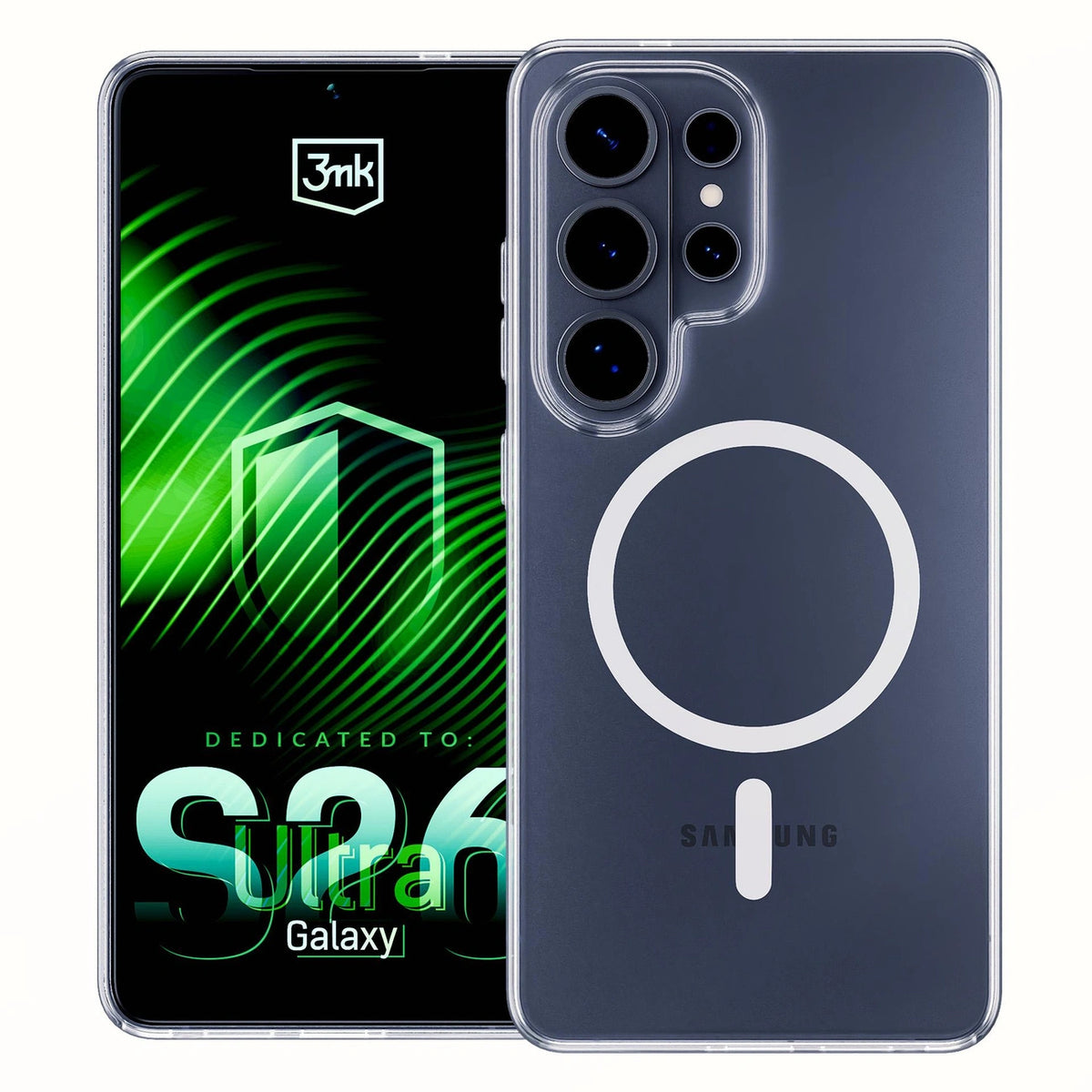 Etui 3mk Clear MagCase na Samsung Galaxy S26 Ultra - przezroczyste – zdjęcie 3