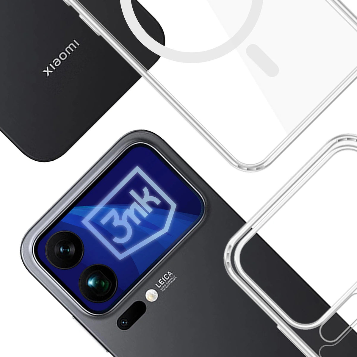 Etui 3mk Armor MagCase na Xiaomi 17 Pro - przezroczyste – zdjęcie 7