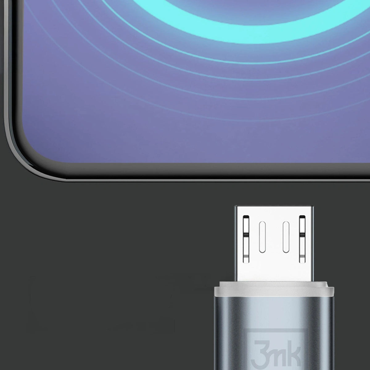 Kabel 3mk Hyper Cable N-SERIES USB-A / MicroUSB 1m 5V/2.4A 12W / biały