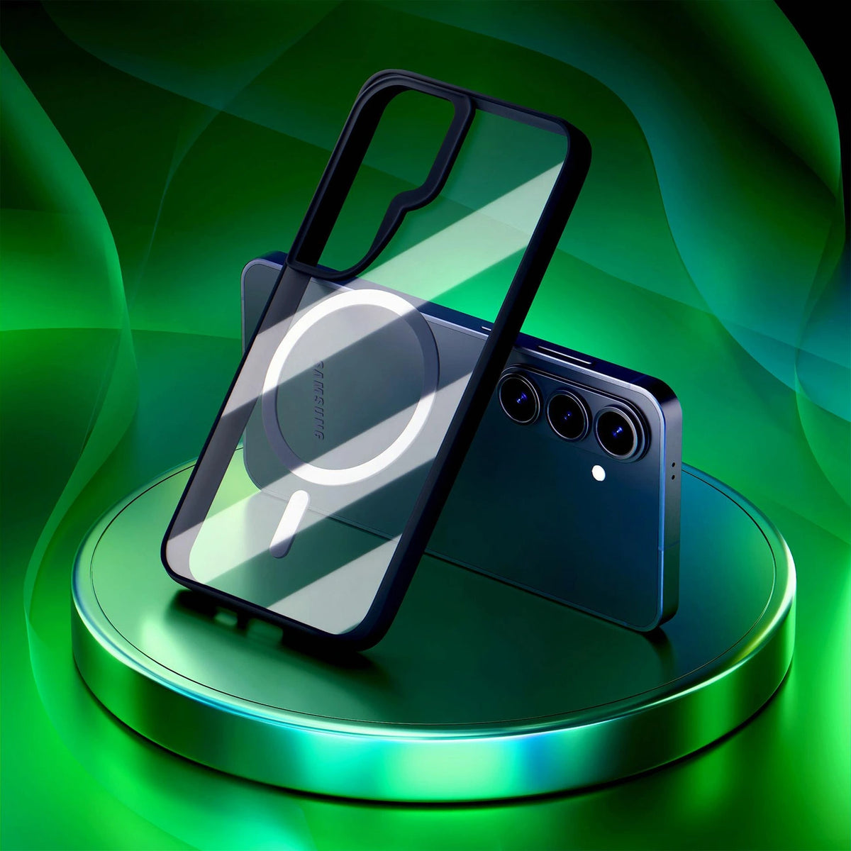 Etui 3mk Satin Armor MagCase na Samsung Galaxy S26+ - czarne