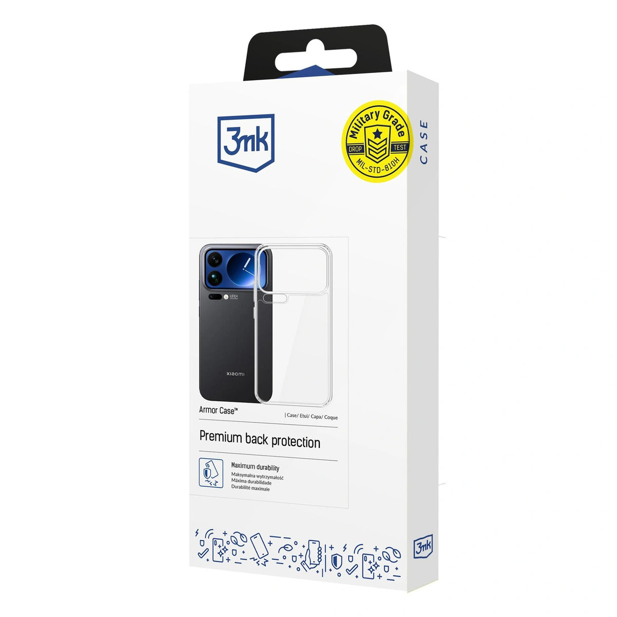 Etui 3mk Armor Case na Xiaomi 17 Pro Max - przezroczyste – zdjęcie 10