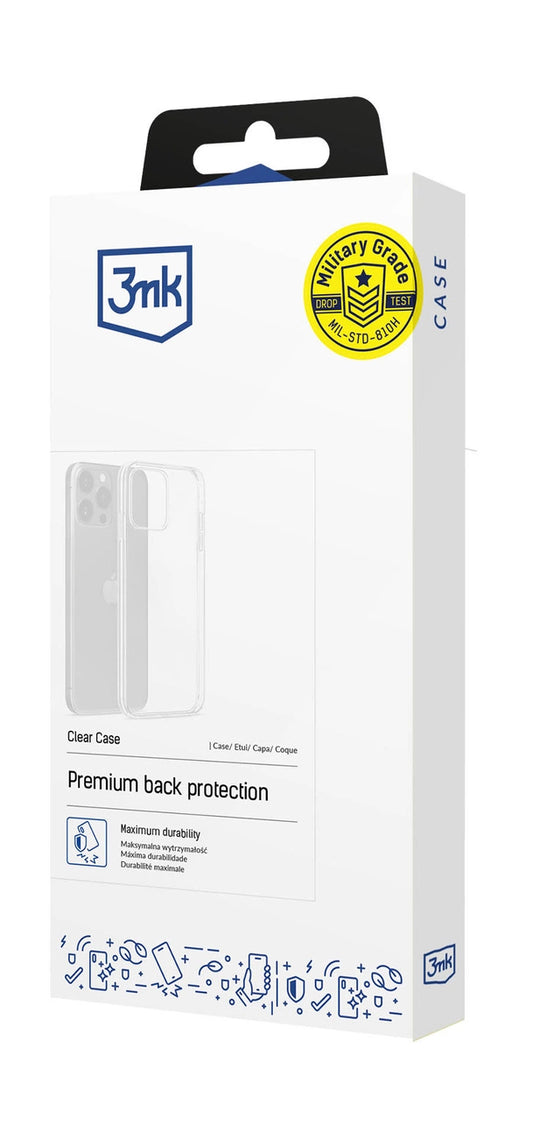 Etui 3mk Clear Case na Xiamoi Redmi Note 15 Pro - przezroczyste