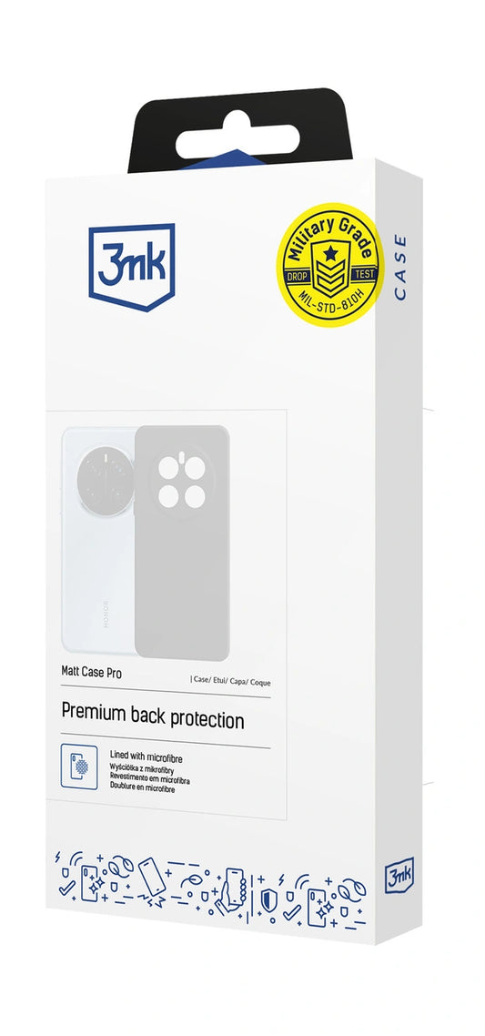 Etui 3mk Matt Case Pro na Xiaomi Redmi 15 4G / 15 5G - czarne