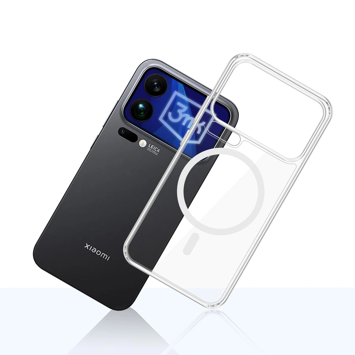 Etui 3mk Armor MagCase na Xiaomi 17 Pro Max - przezroczyste – zdjęcie 2