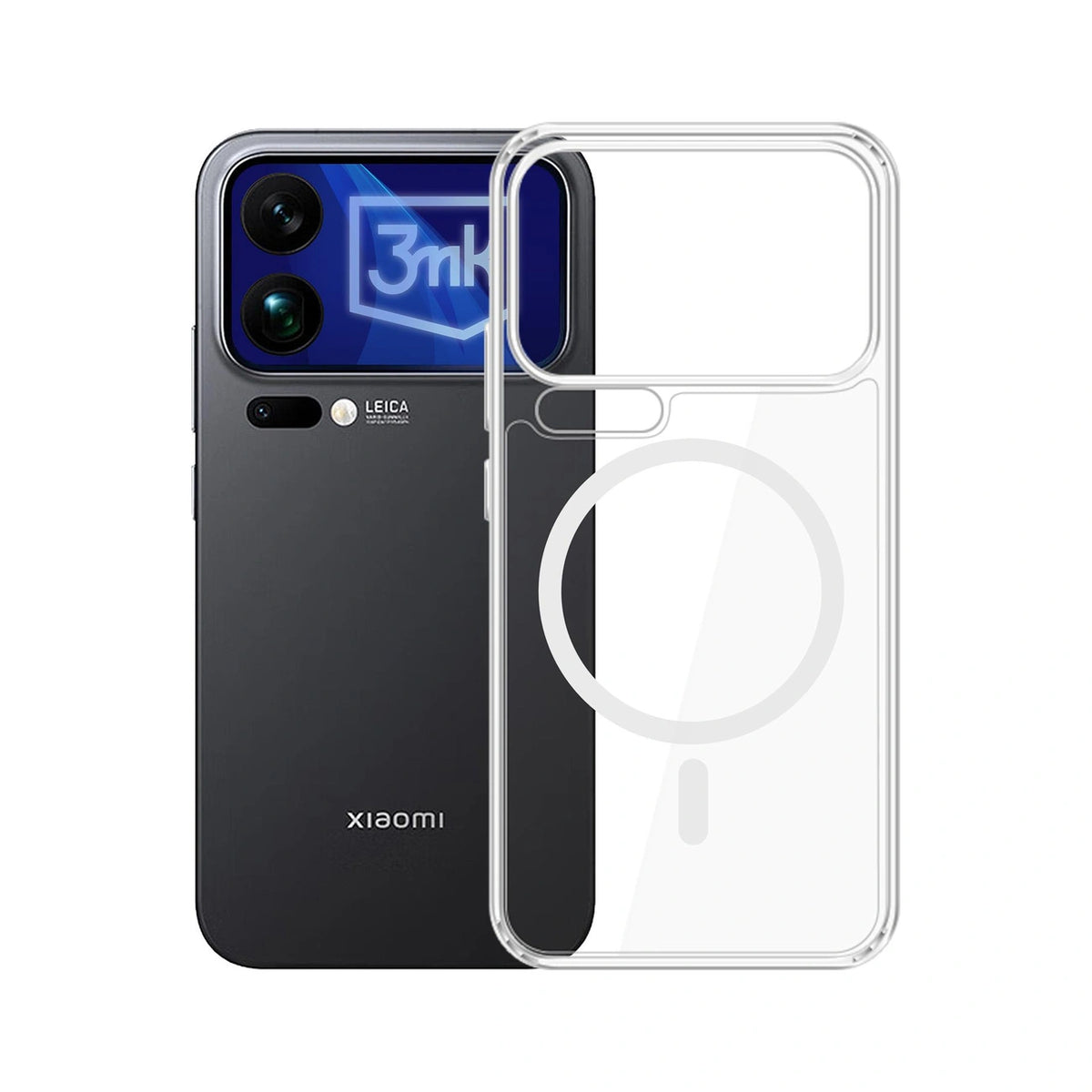 Etui 3mk Armor MagCase na Xiaomi 17 Pro Max - przezroczyste – zdjęcie 4