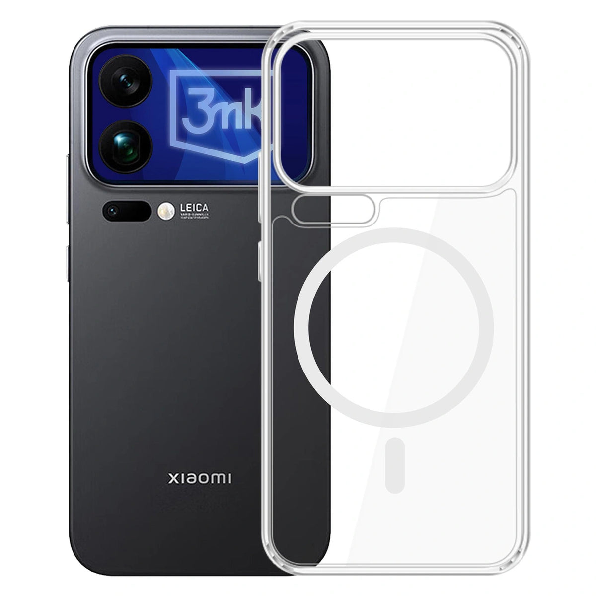 Etui 3mk Armor MagCase na Xiaomi 17 Pro Max - przezroczyste – zdjęcie 6