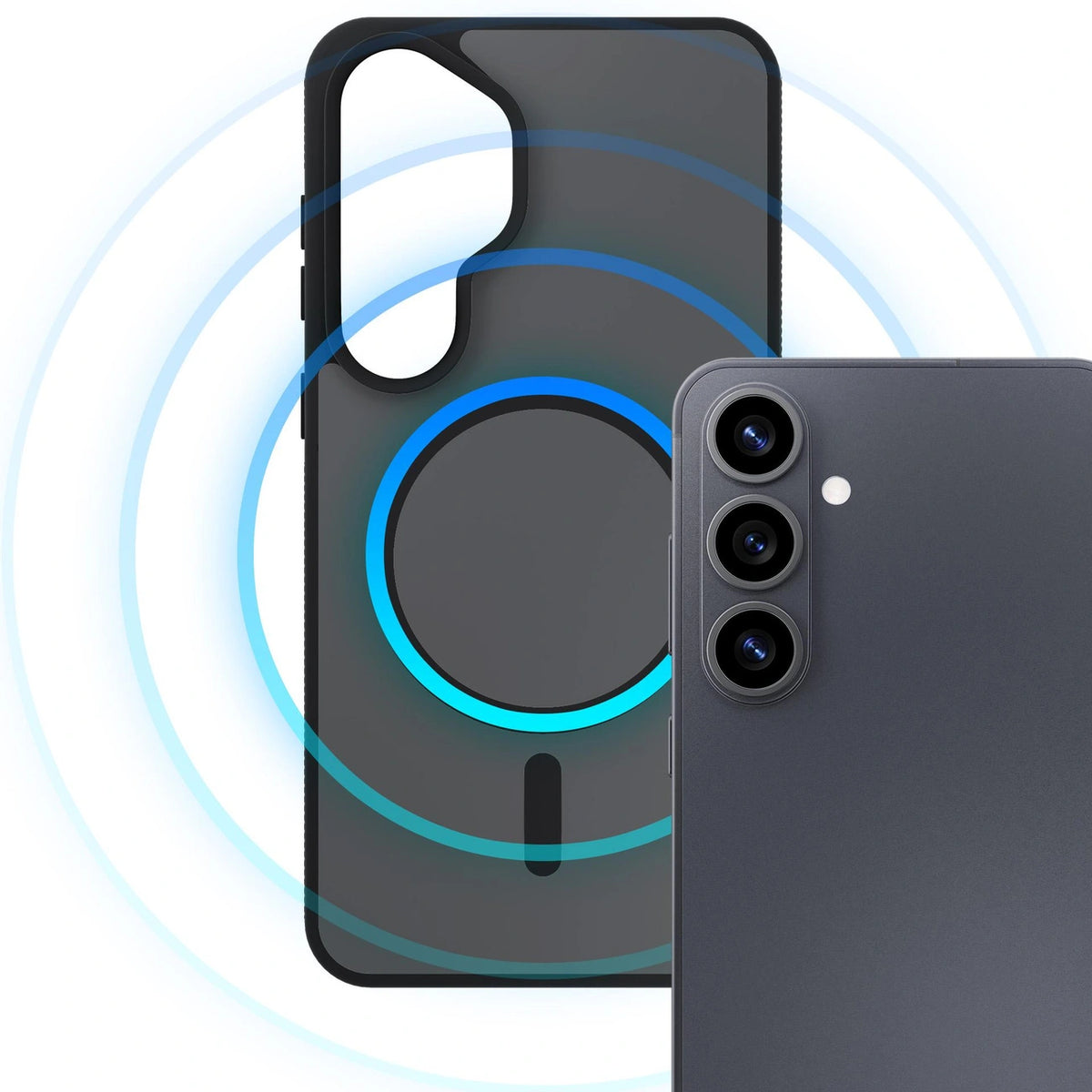 Etui 3mk Smoke MagCase na Samsung Galaxy S26 - szare – zdjęcie 3