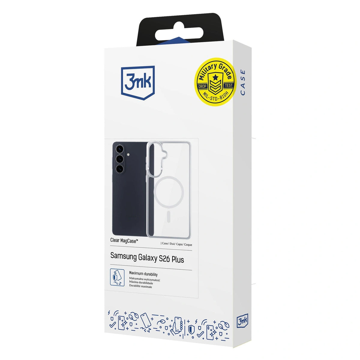 Etui 3mk Armor MagCase na Samsung Galaxy S26 Pro - przezroczyste – zdjęcie 7