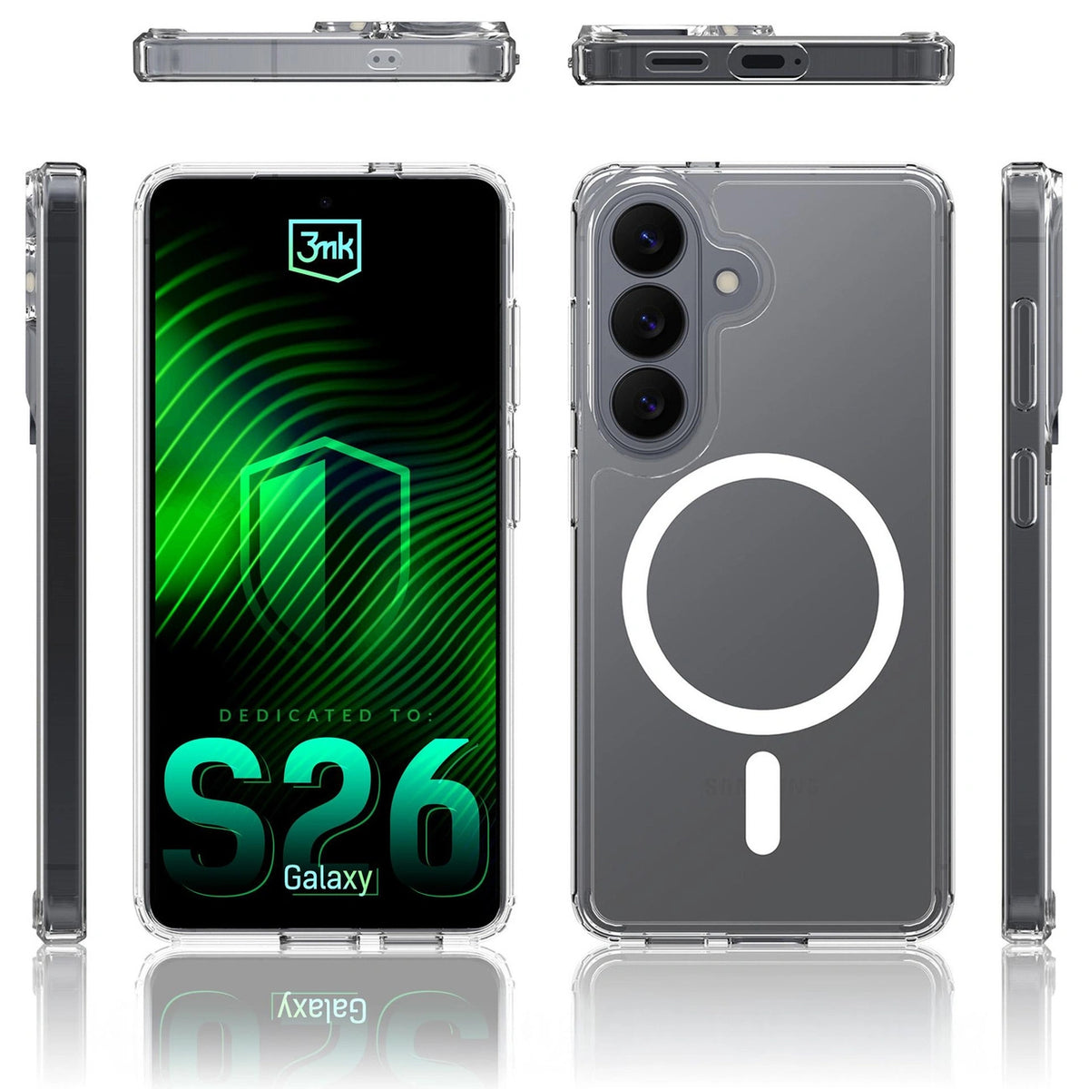 Etui 3mk Armor MagCase na Samsung Galaxy S26 Pro - przezroczyste – zdjęcie 9