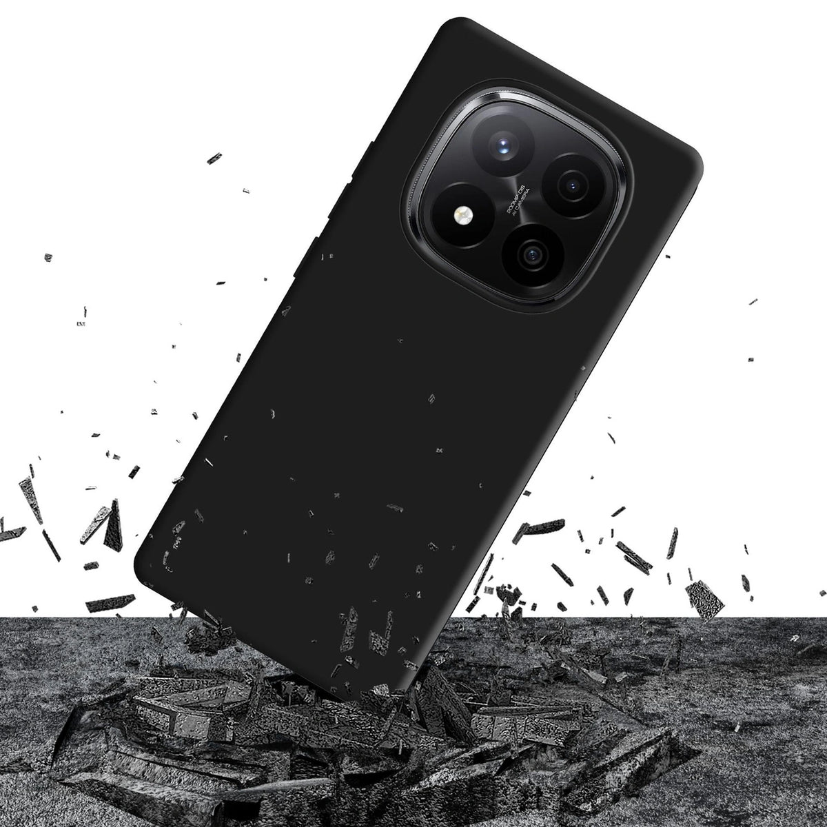 Etui 3mk Matt Case Pro na Xiaomi Redmi Note 15 5G - czarne – zdjęcie 11