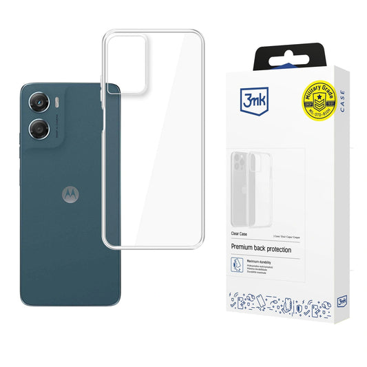 Etui 3mk Clear Case na Motorola Moto G06 / Moto G06 Power - przezroczyste