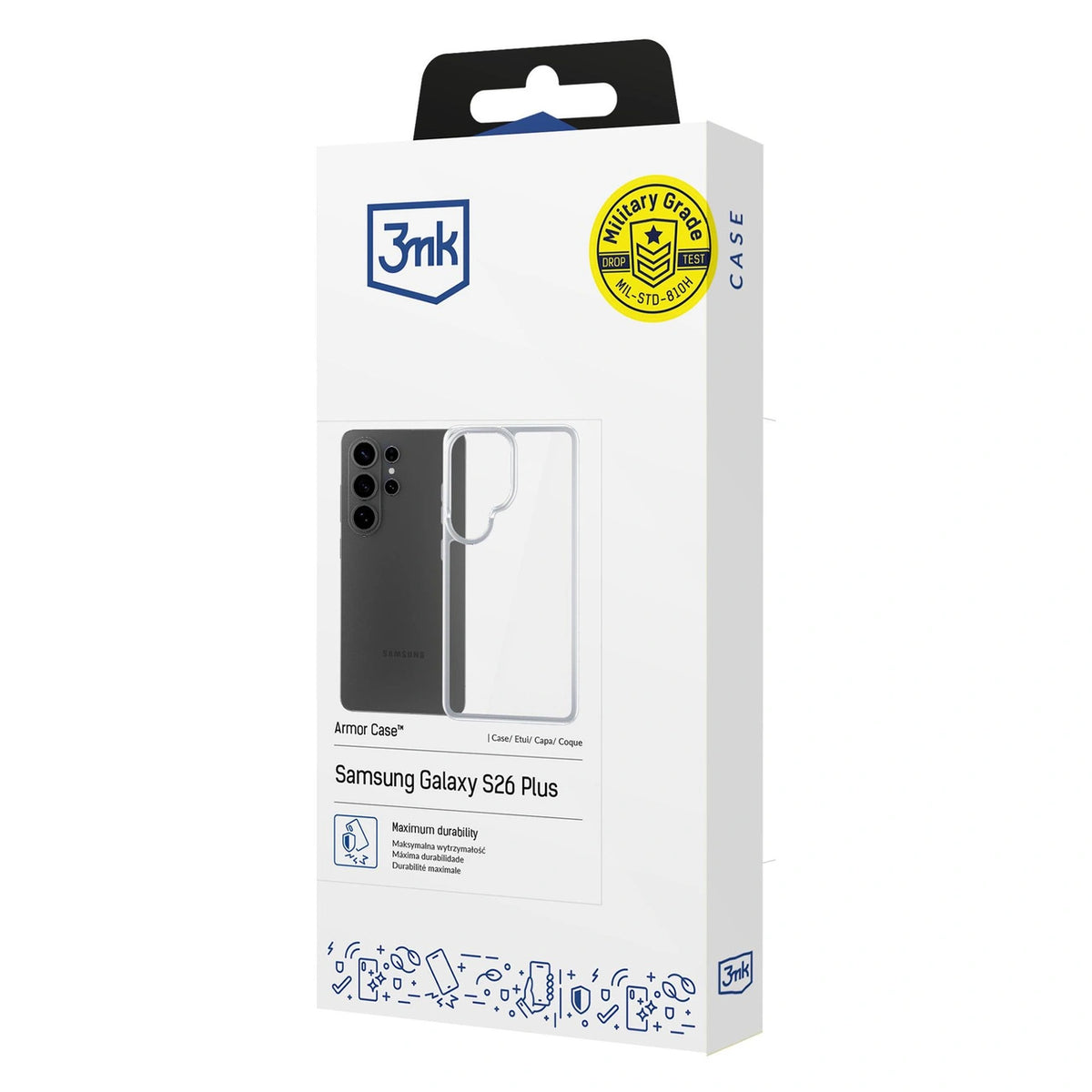 Etui 3mk Armor Case na Samsung Galaxy S26 Ultra - przezroczyste – zdjęcie 10