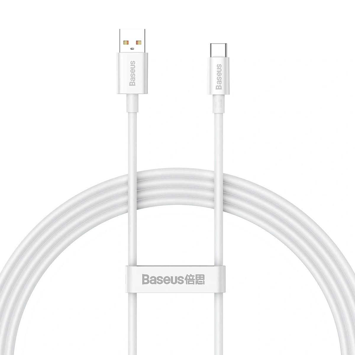 Kabel Baseus Superior Series USB-A - USB-C 100W 1,5m - biały