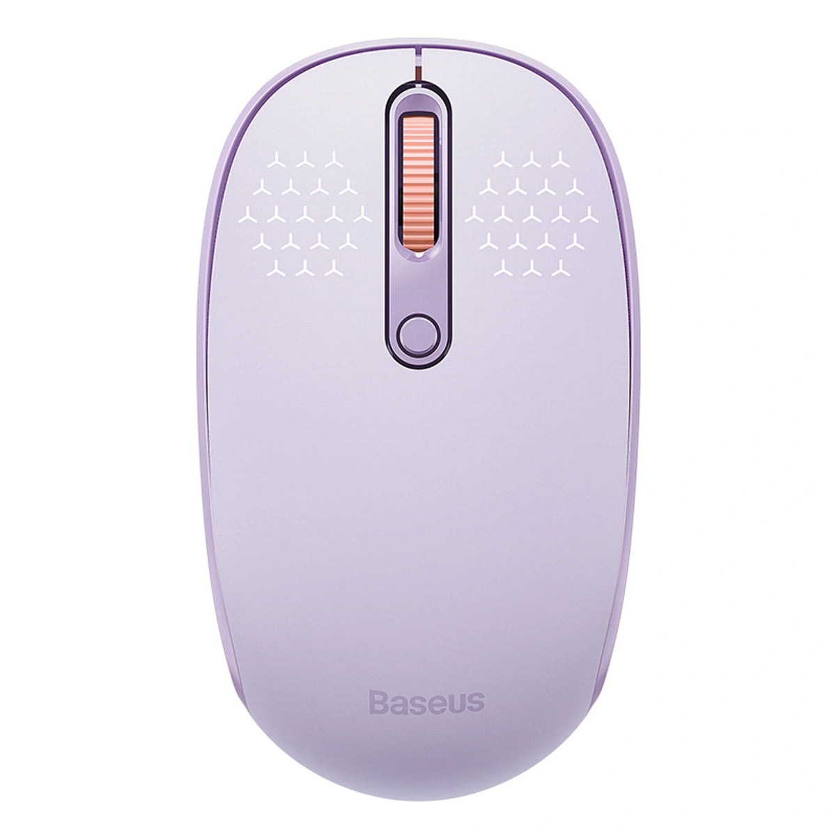 Myszka bezprzewodowa Baseus F01B 2.4GHz + Bluetooth 3.0 + 5.0 - fioletowa