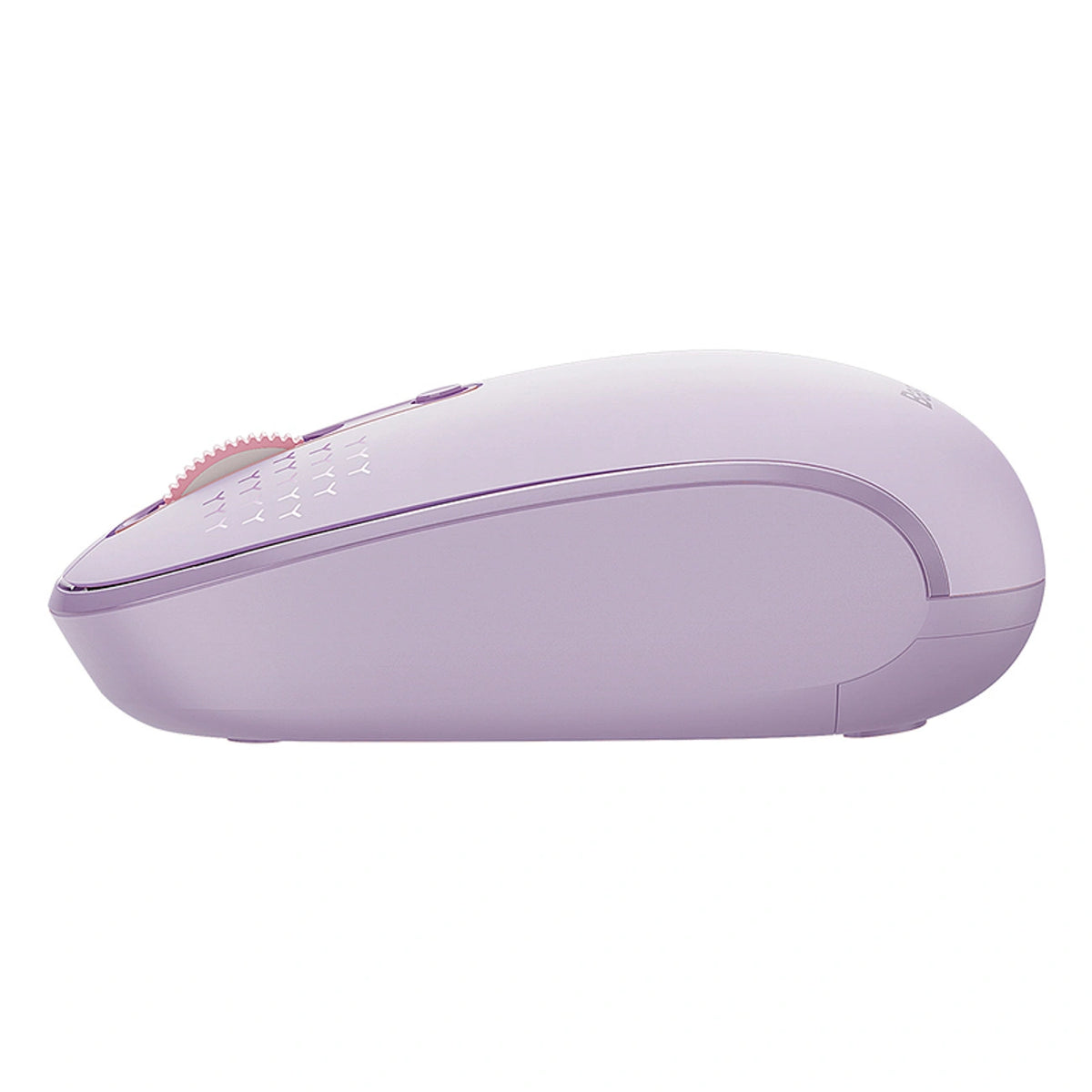 Myszka bezprzewodowa Baseus F01B 2.4GHz + Bluetooth 3.0 + 5.0 - fioletowa – zdjęcie 3
