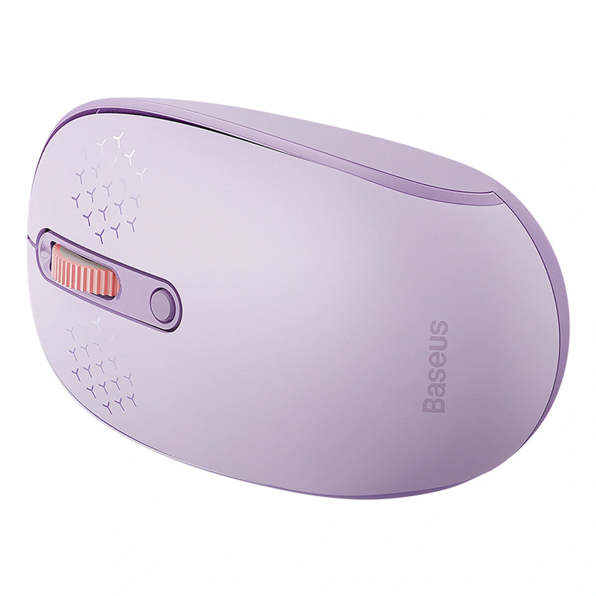 Myszka bezprzewodowa Baseus F01B 2.4GHz + Bluetooth 3.0 + 5.0 - fioletowa – zdjęcie 5