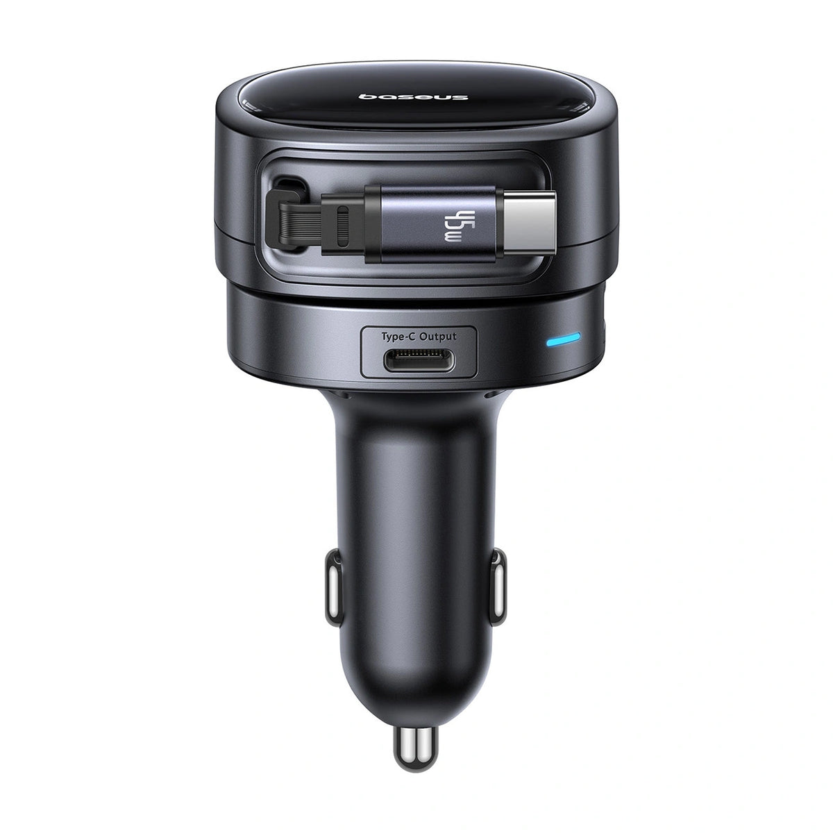 Ładowarka samochodowa Baseus PrimeTrip VR1 60W USB-A USB-C ze - czarna