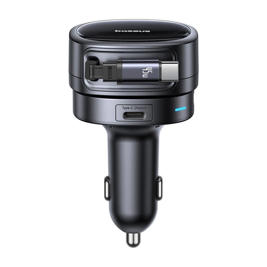 Ładowarka samochodowa Baseus PrimeTrip VR1 60W USB-A USB-C ze - czarna