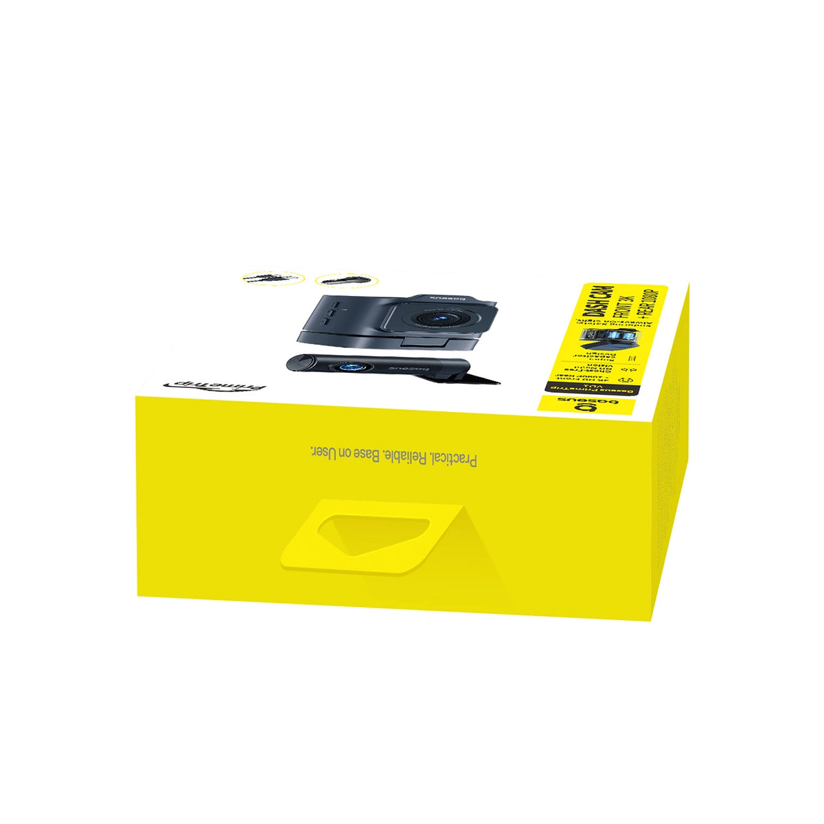 Kamera samochodowa Baseus PrimeTrip VD1 wideorejestrator 2K+1080p - czarna – zdjęcie 10