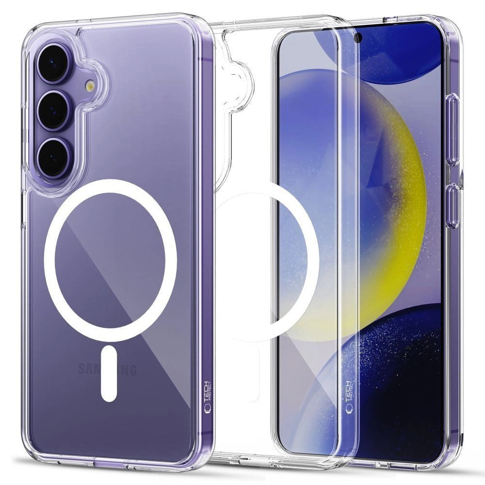 Etui Tech-Protect FlexAir Hybrid na Samsung Galaxy S25 FE - przezroczyste