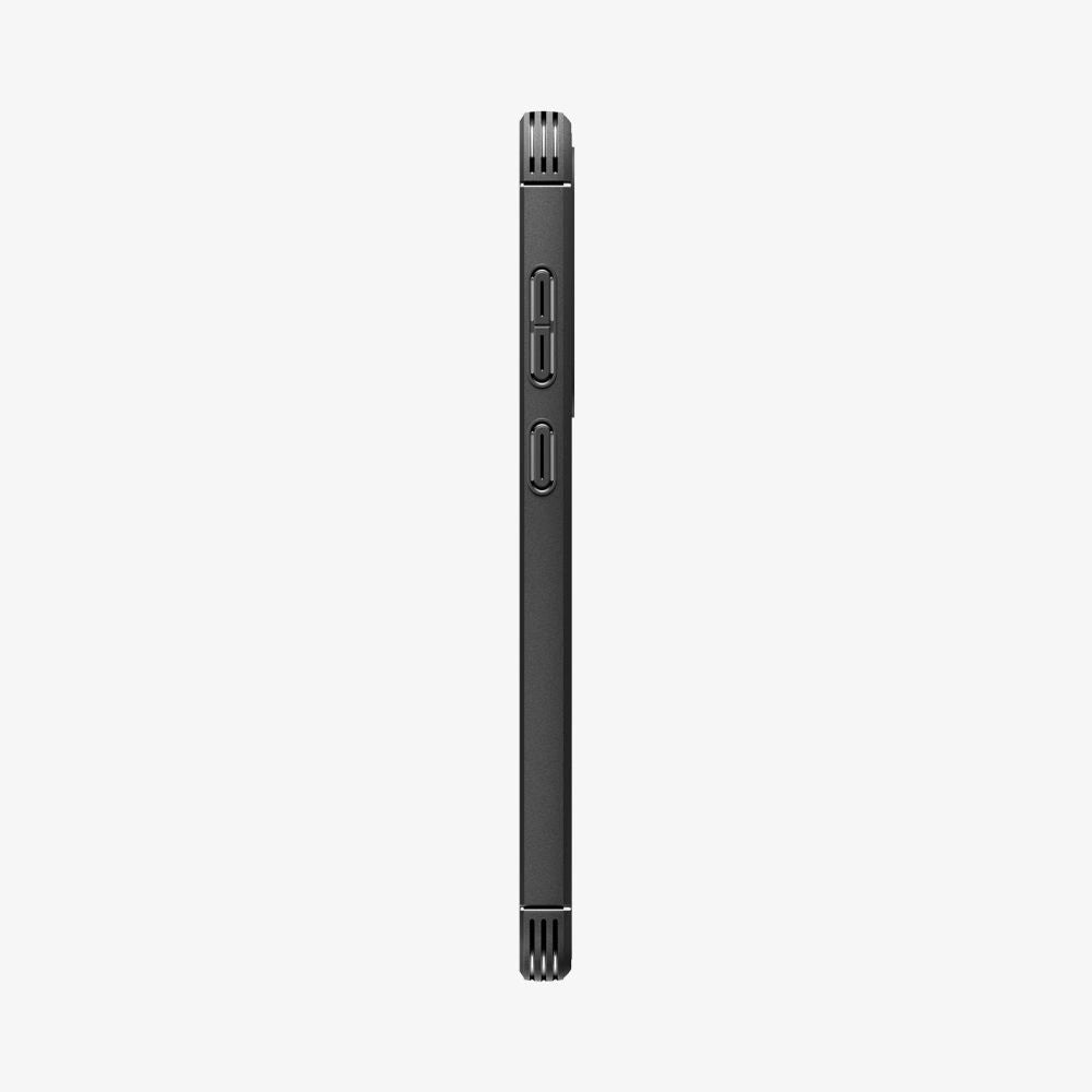 Etui Spigen Core Armor Mag MagSafe na Samsung Galaxy S25 FE - czarne matowe – zdjęcie 5