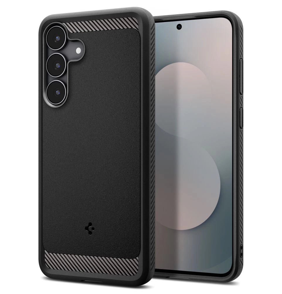 Etui Spigen Rugged Armor na Samsung Galaxy S25 FE - czarny mat