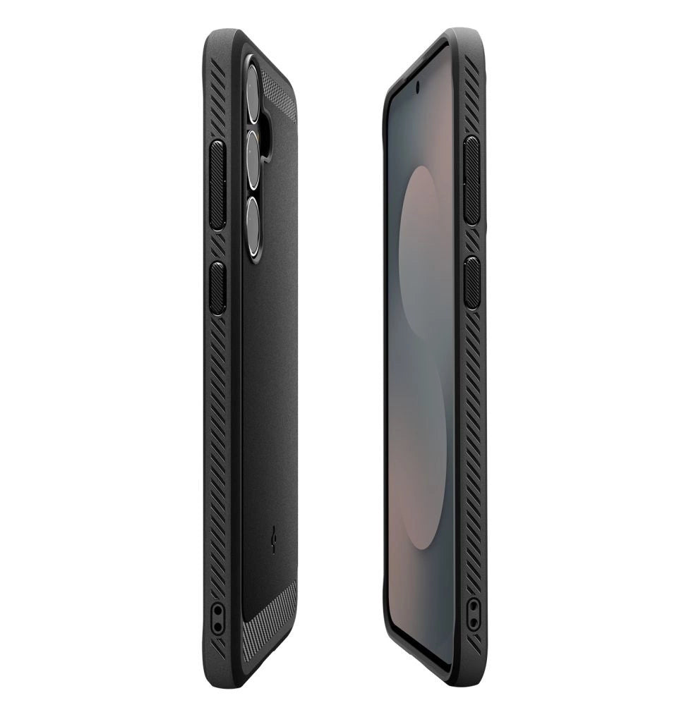 Etui Spigen Rugged Armor na Samsung Galaxy S25 FE - czarny mat – zdjęcie 7