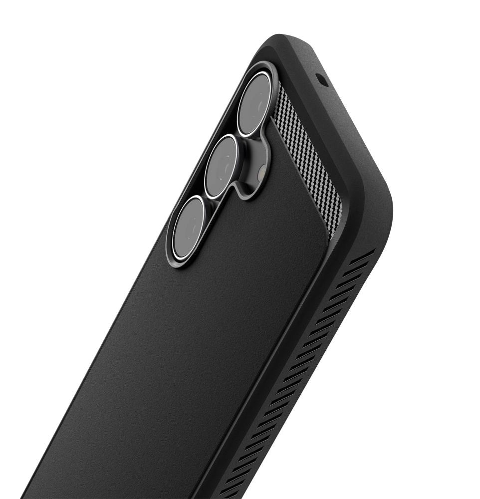 Etui Spigen Rugged Armor na Samsung Galaxy S25 FE - czarny mat – zdjęcie 8