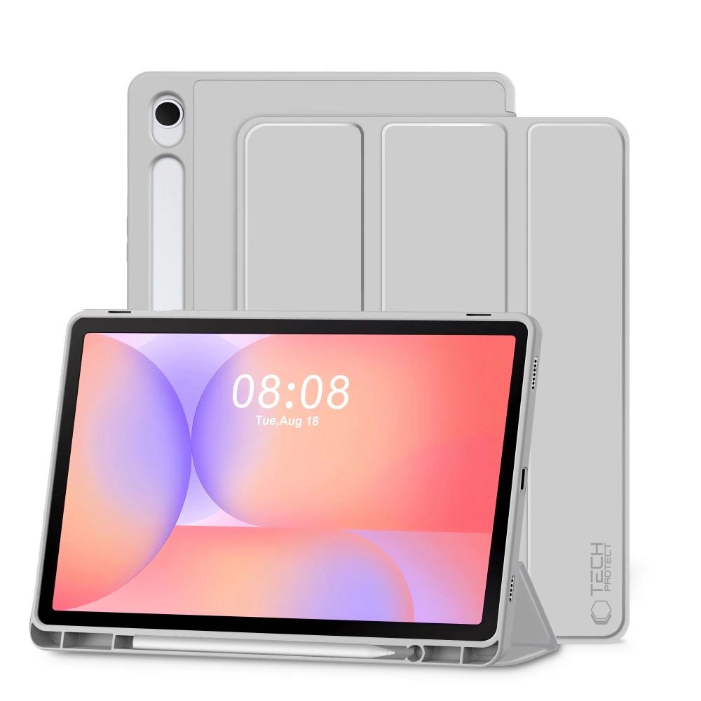 Etui Tech-Protect SmartCase Pen na Samsung Galaxy Tab S9 11.0 - szare