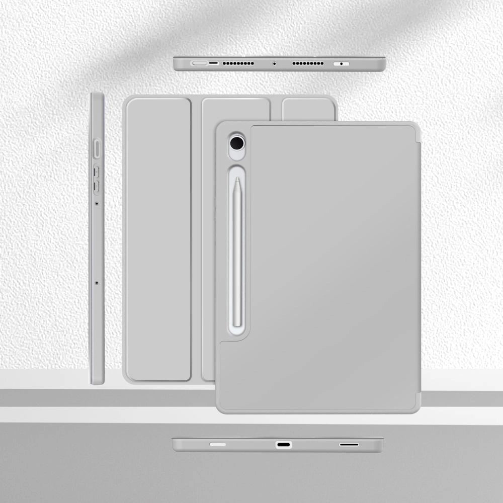 Etui Tech-Protect SmartCase Pen na Samsung Galaxy Tab S9 11.0 - szare – zdjęcie 5
