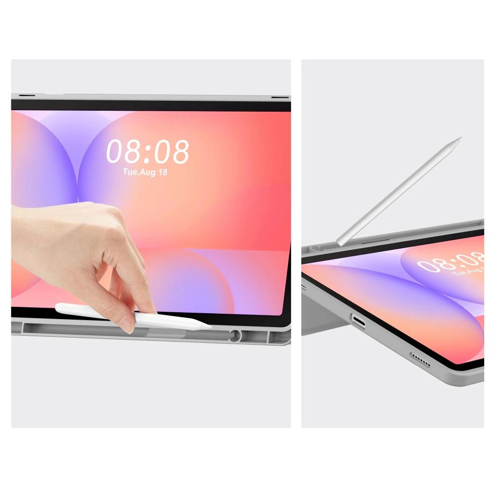 Etui Tech-Protect SmartCase Pen na Samsung Galaxy Tab S9 11.0 - szare – zdjęcie 7