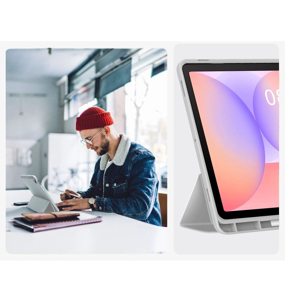 Etui Tech-Protect SmartCase Pen na Samsung Galaxy Tab S9 11.0 - szare – zdjęcie 8