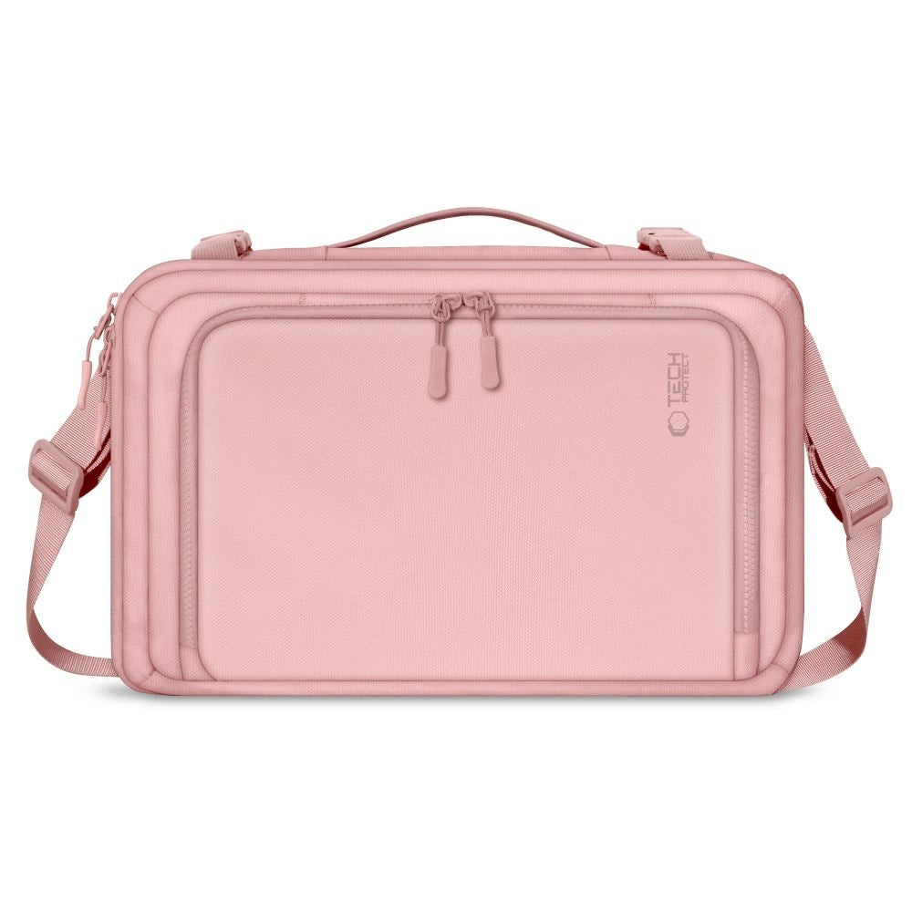 Plecak Tech-Protect Defender S50 do Ryanair & na laptopa 20L - różowy – zdjęcie 3