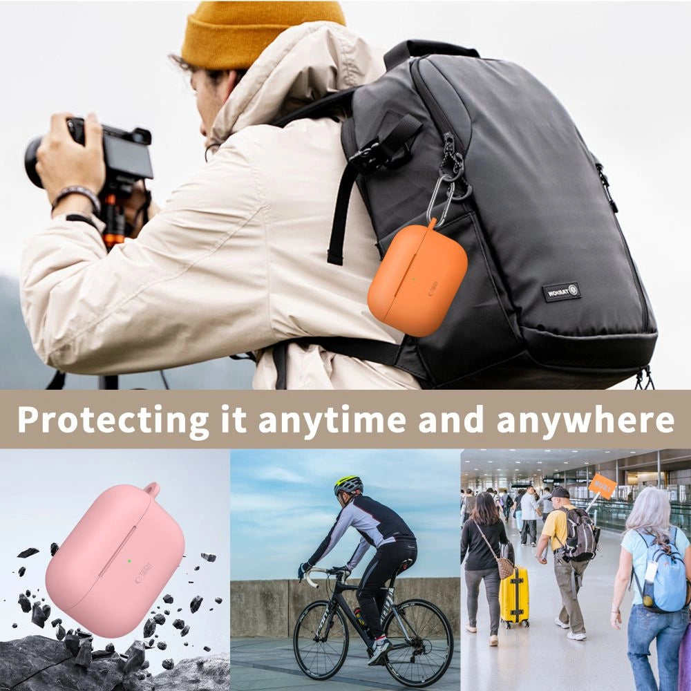 Etui Tech-Protect Silicone Hook na AirPods Pro - niebieskie – zdjęcie 8