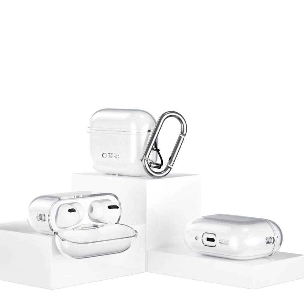 Etui Tech-Protect FlexAir na AirPods Pro - przezroczyste – zdjęcie 5