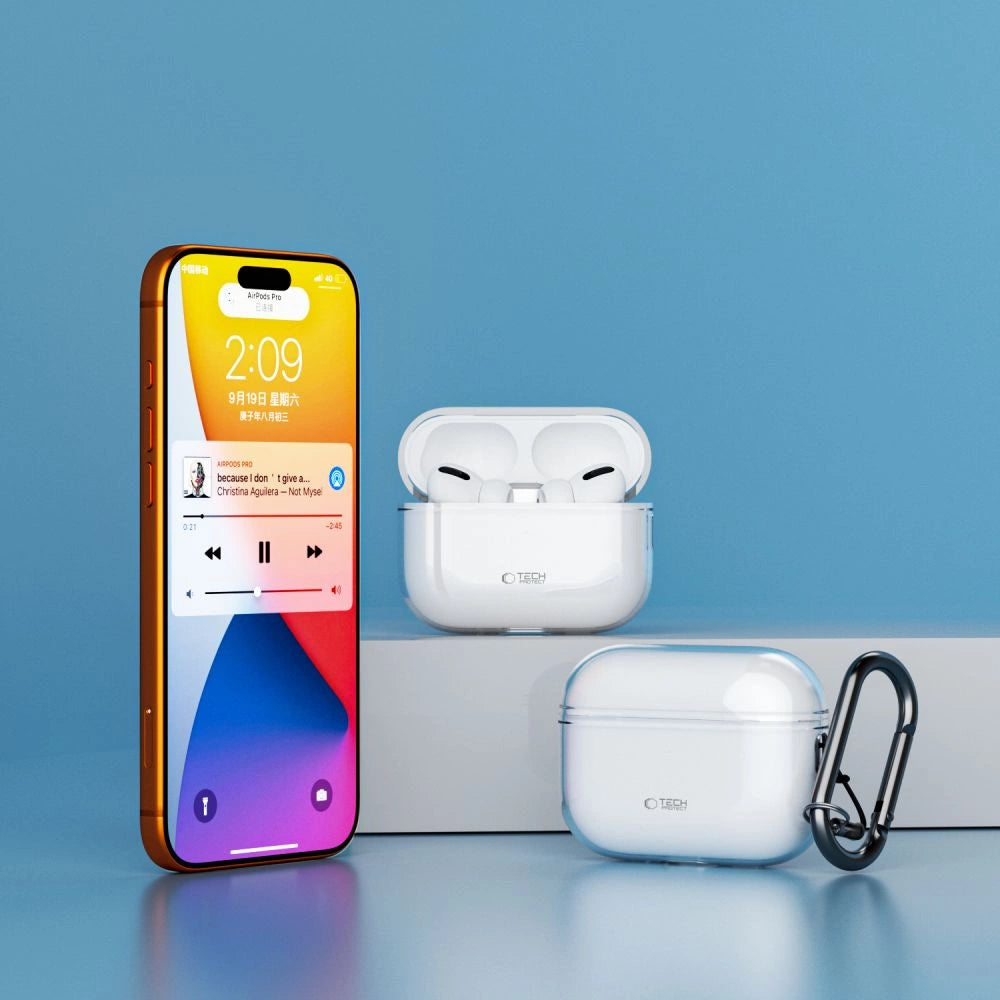 Etui Tech-Protect FlexAir na AirPods Pro - przezroczyste – zdjęcie 6