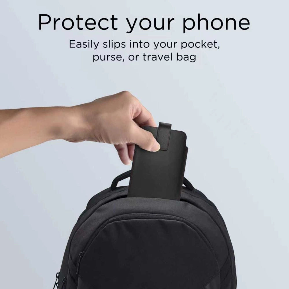 Etui Tech-Protect SM65 dla smartfonów 6.0-6.9" - czarno-czerwone – zdjęcie 5