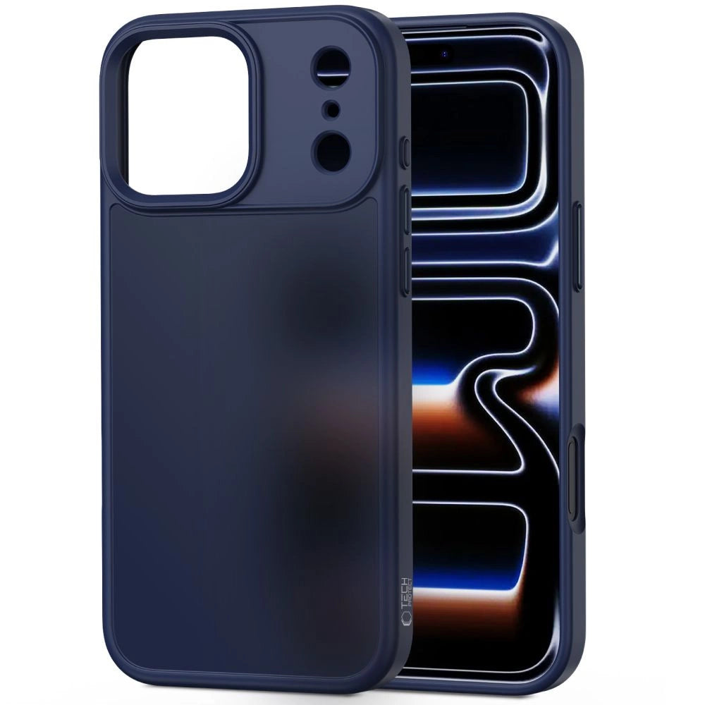 Etui Tech-Protect MagMat na iPhone 17 Pro - granatowy mat – zdjęcie 2