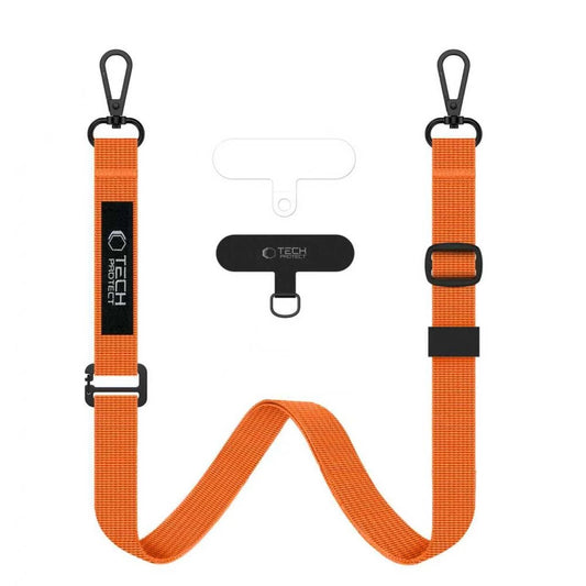 Smycz Tech-Protect C6S Rope Crossbody - pomarańczowa