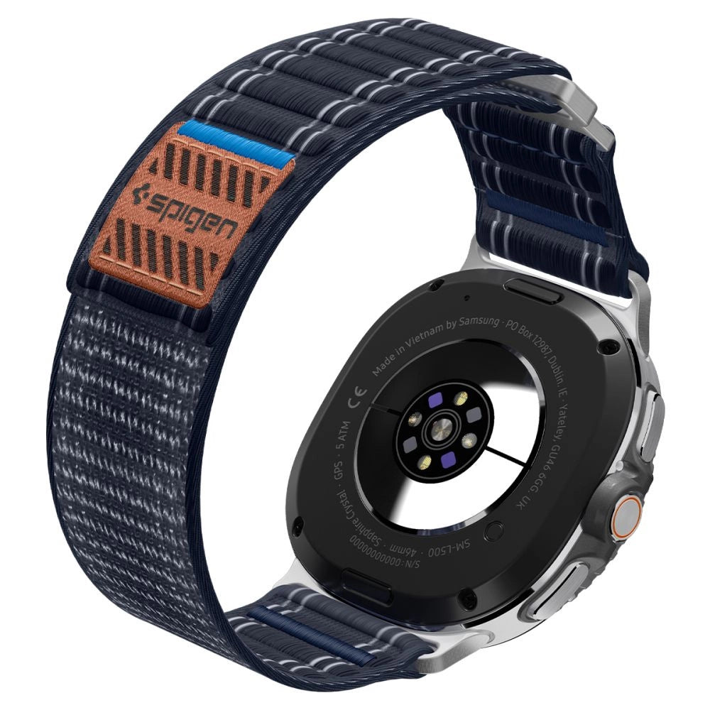 Pasek Spigen WBF0 na Samsung Galaxy Watch 40 / 44 / 46 mm - szary – zdjęcie 5