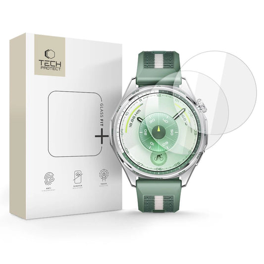 Szkło hartowane Tech-Protect na Huawei Watch GT 6 46 mm - przezroczyste