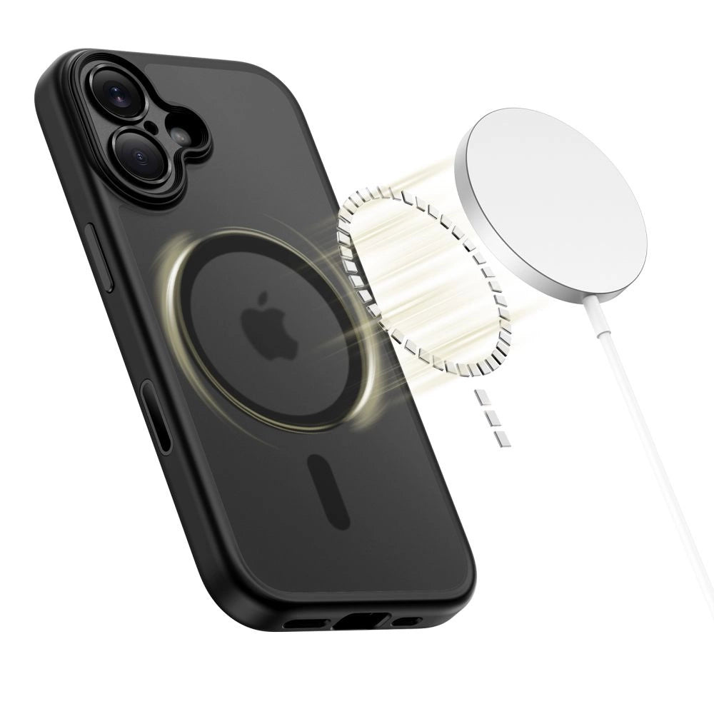 Etui Tech-Protect Magpeak Magsafe CC na iPhone 17 - czarny mat – zdjęcie 2