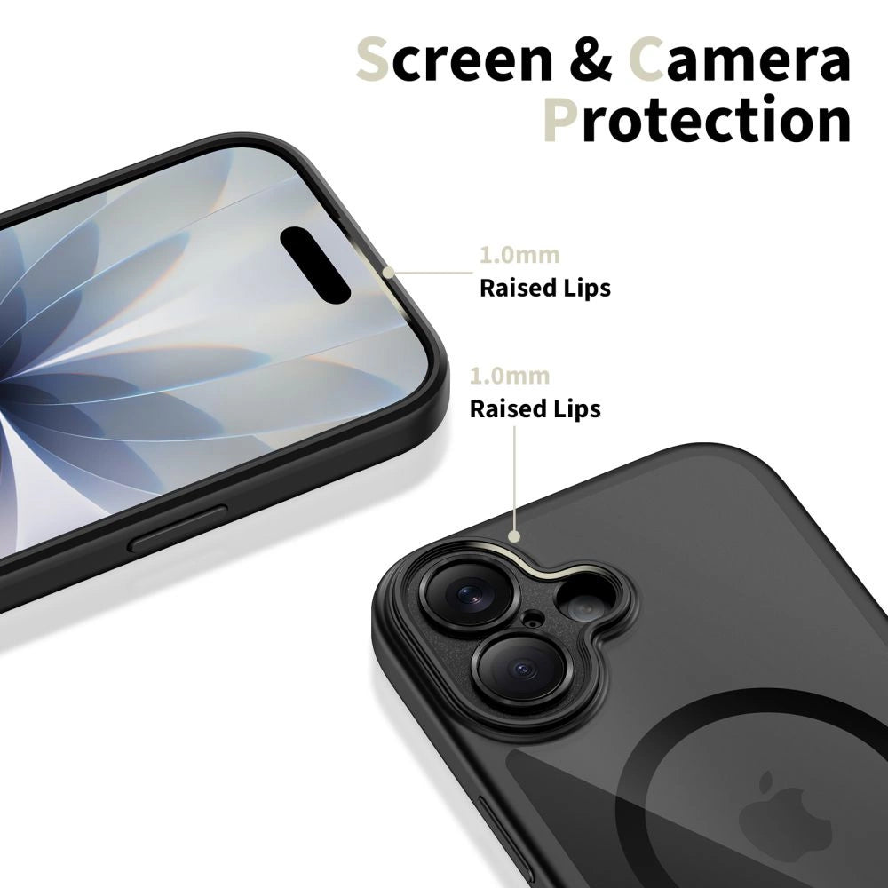 Etui Tech-Protect Magpeak Magsafe CC na iPhone 17- przezroczysto-czarne – zdjęcie 4