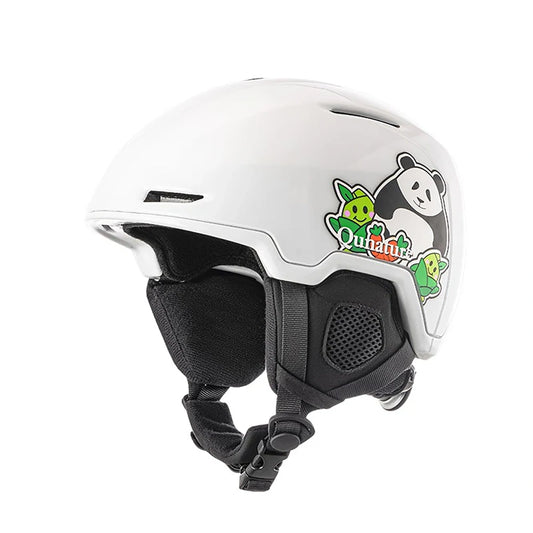 Kask narciarski Qunature 10130003005 z dla dzieci 54-58 cm - biały