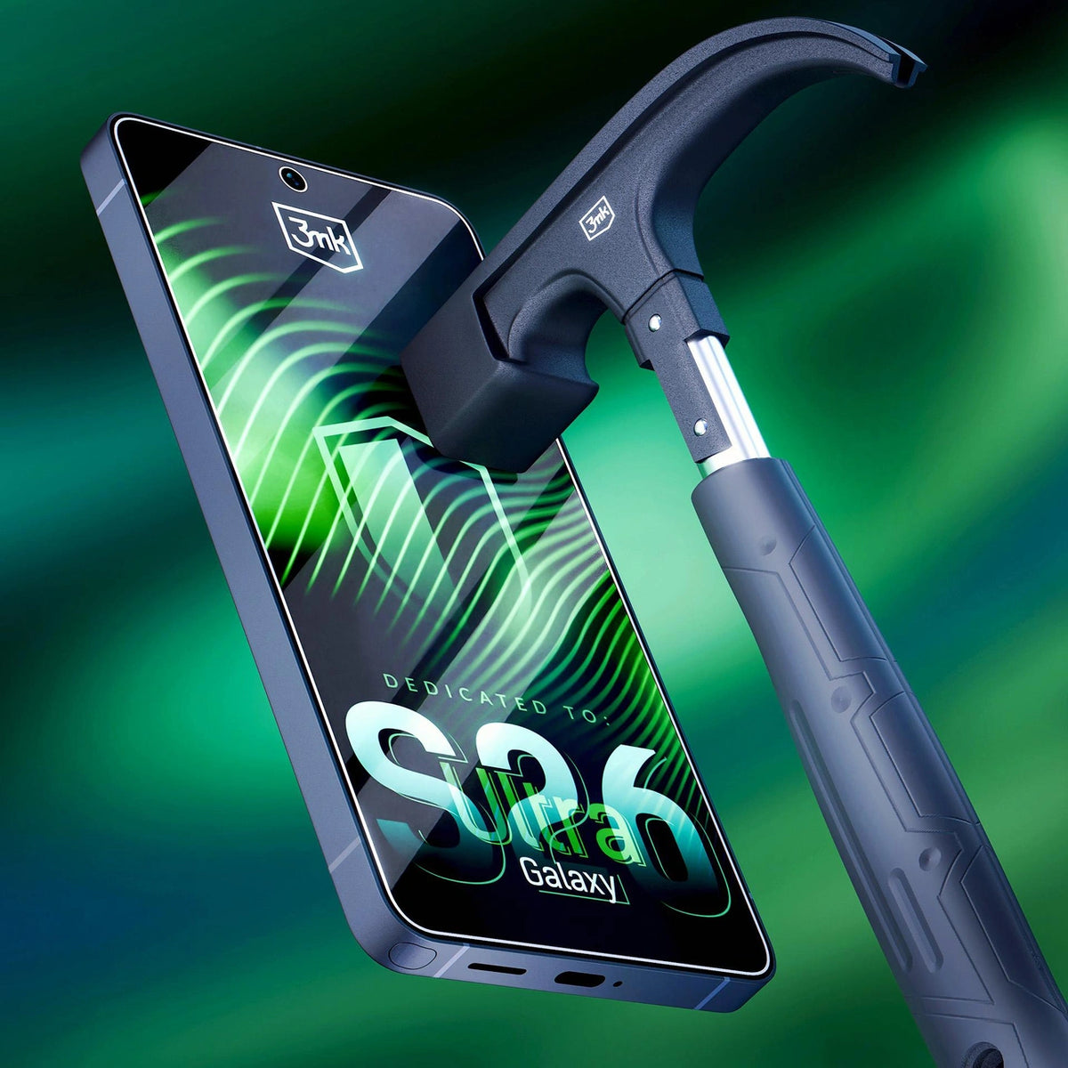 Szkło hybrydowe 3mk FlexibleGlass na Samsung Galaxy S26 Ultra – zdjęcie 10