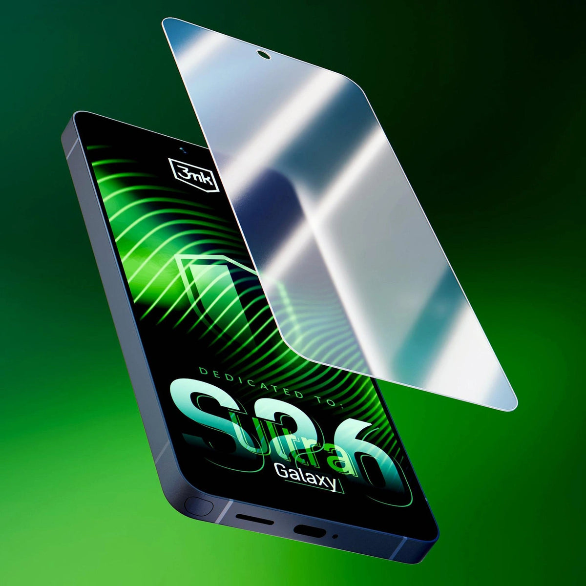 Szkło hybrydowe 3mk FlexibleGlass na Samsung Galaxy S26 Ultra – zdjęcie 7