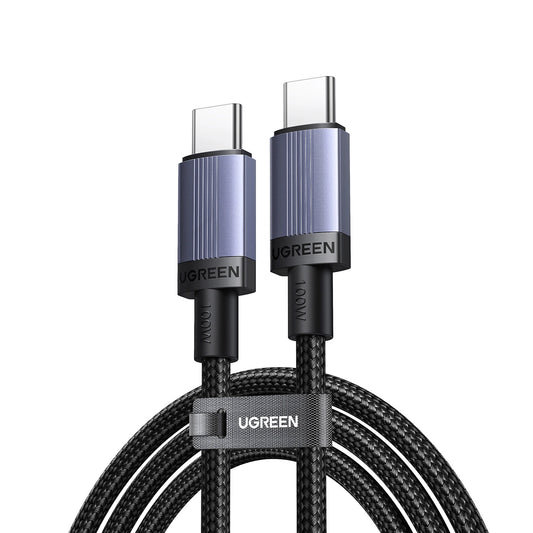 Kabel Ugreen USB-C do USB-C PD 100W 5A 3m - czarny